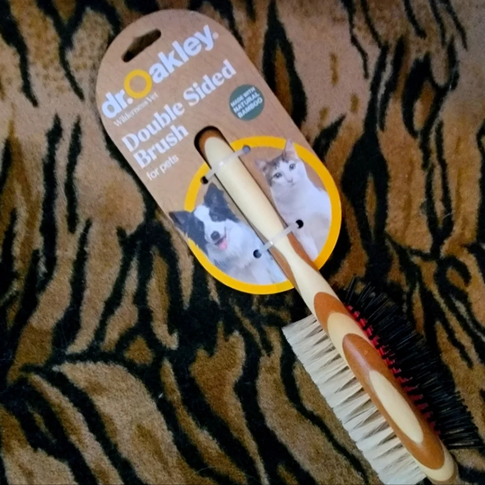 Dr. Oakley Double Sided Pet Dog Or Cat Brush